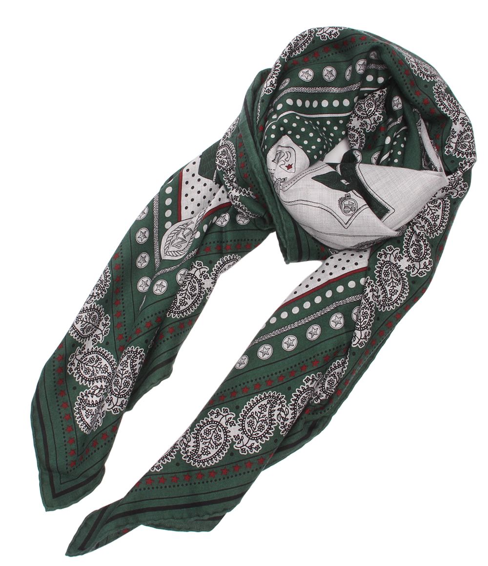 Hermes Shawl Carre 140 Geant Zouaves Et Dragons Scarf