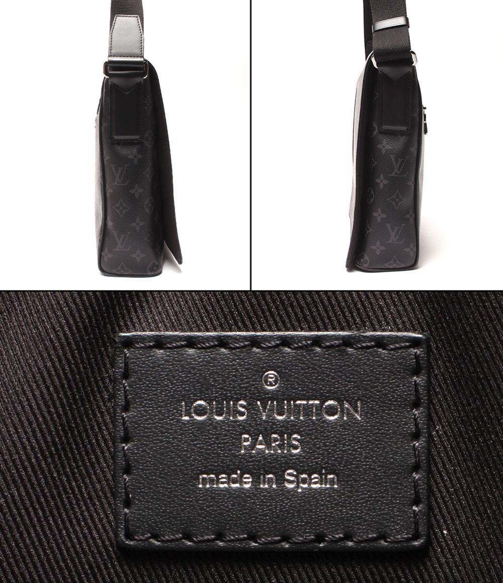 Louis Vuitton Shoulder Bag Crossbody District MM Monogram Eclipse — view 4