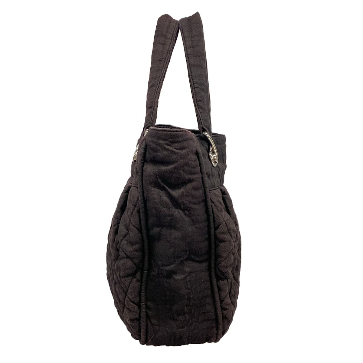 Chanel Tote Bag Black Cotton — view 2