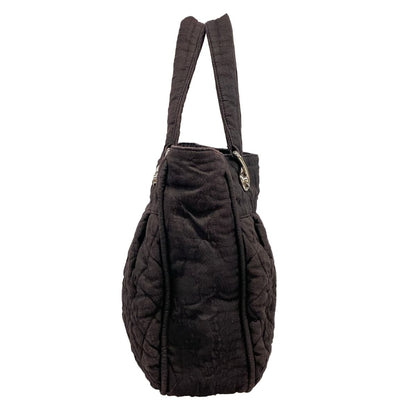 Chanel Tote Bag Black Cotton — view 2