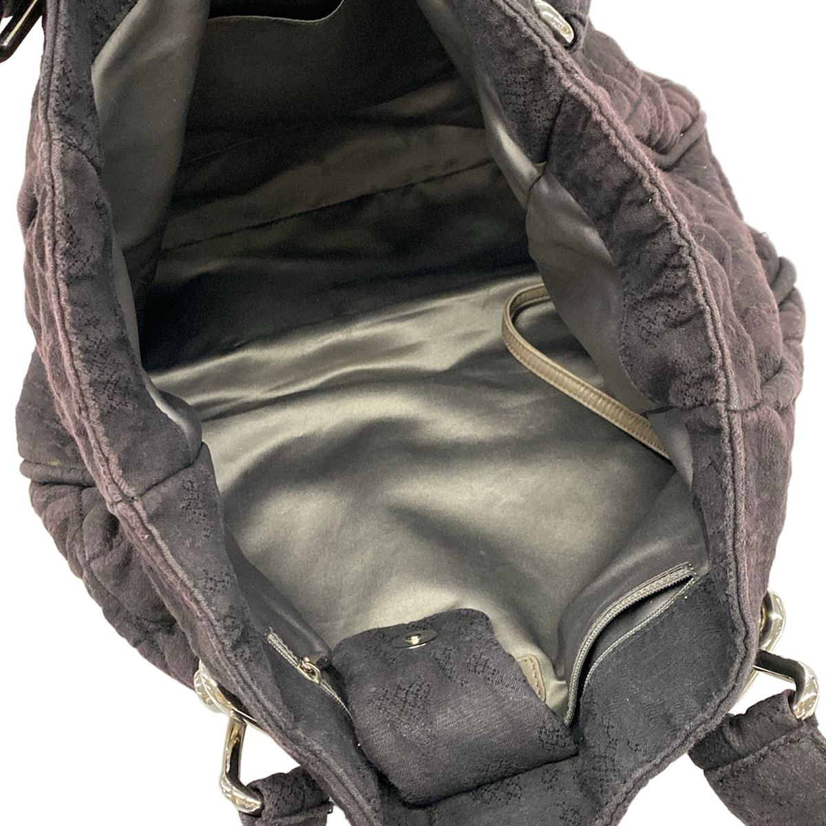 Chanel Tote Bag Black Cotton — view 7