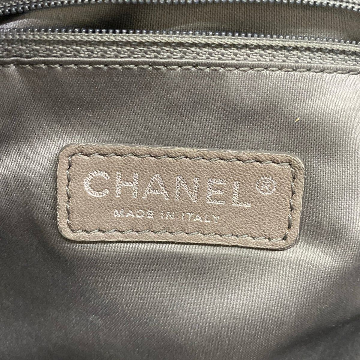 Chanel Tote Bag Black Cotton — view 8