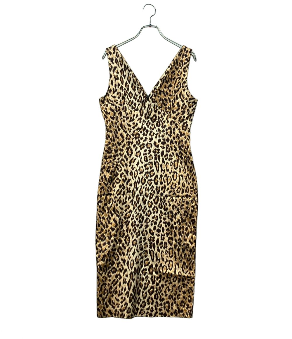 Dolce & Gabbana D&G Sleeveless Dress Leopard 40&G