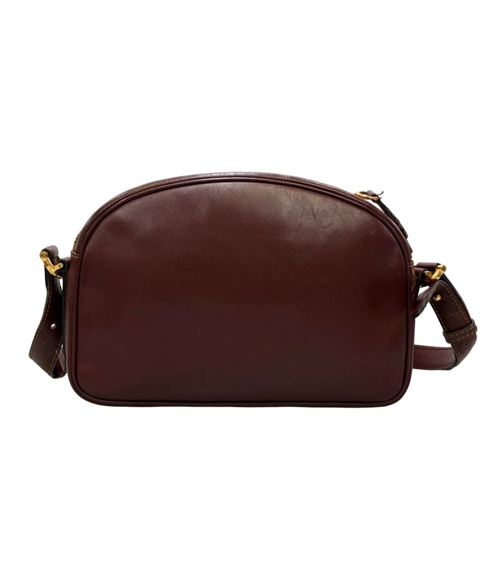 Cartier Shoulder Bag Burgundy — view 2