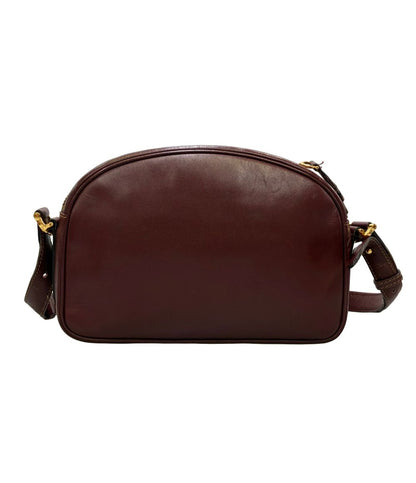 Cartier Shoulder Bag Burgundy — view 2