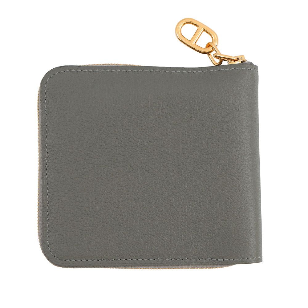 Hermes Bifold Wallet Zipengo 2 Chaine D'ancre Gris Meyer Gold Evercolor — view 3