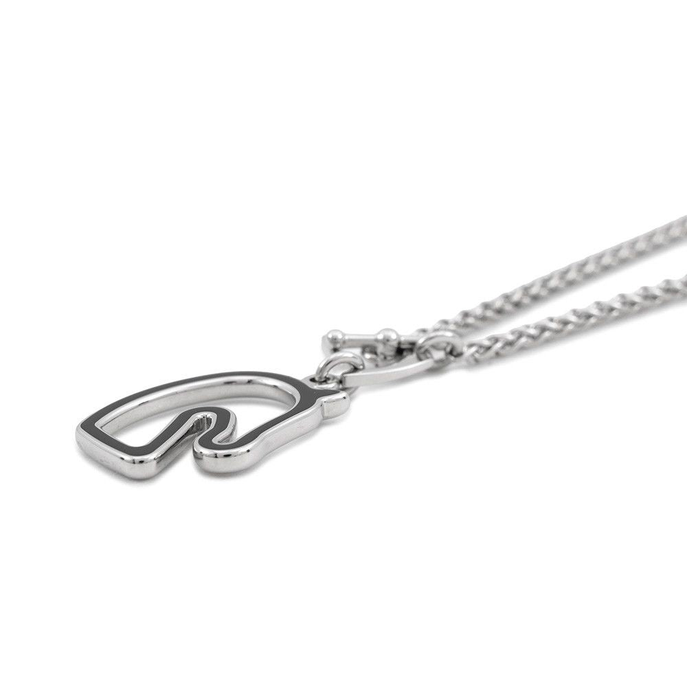 Hermes Necklace Tonnerre Small Black Silver — view 2