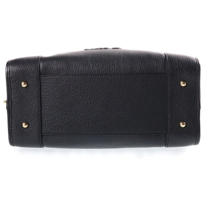 Loewe Amazona 28 Boston Bag Black Leather Gold — view 4
