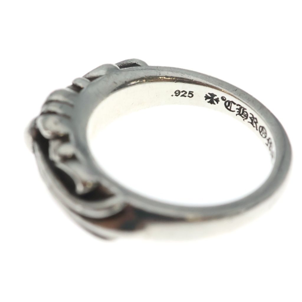 Chrome Hearts Baby Classic Floral Black Sling Silver — view 5