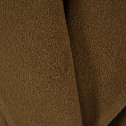 Hermes Cashmere Double Long Coat Brown 38 — view 5