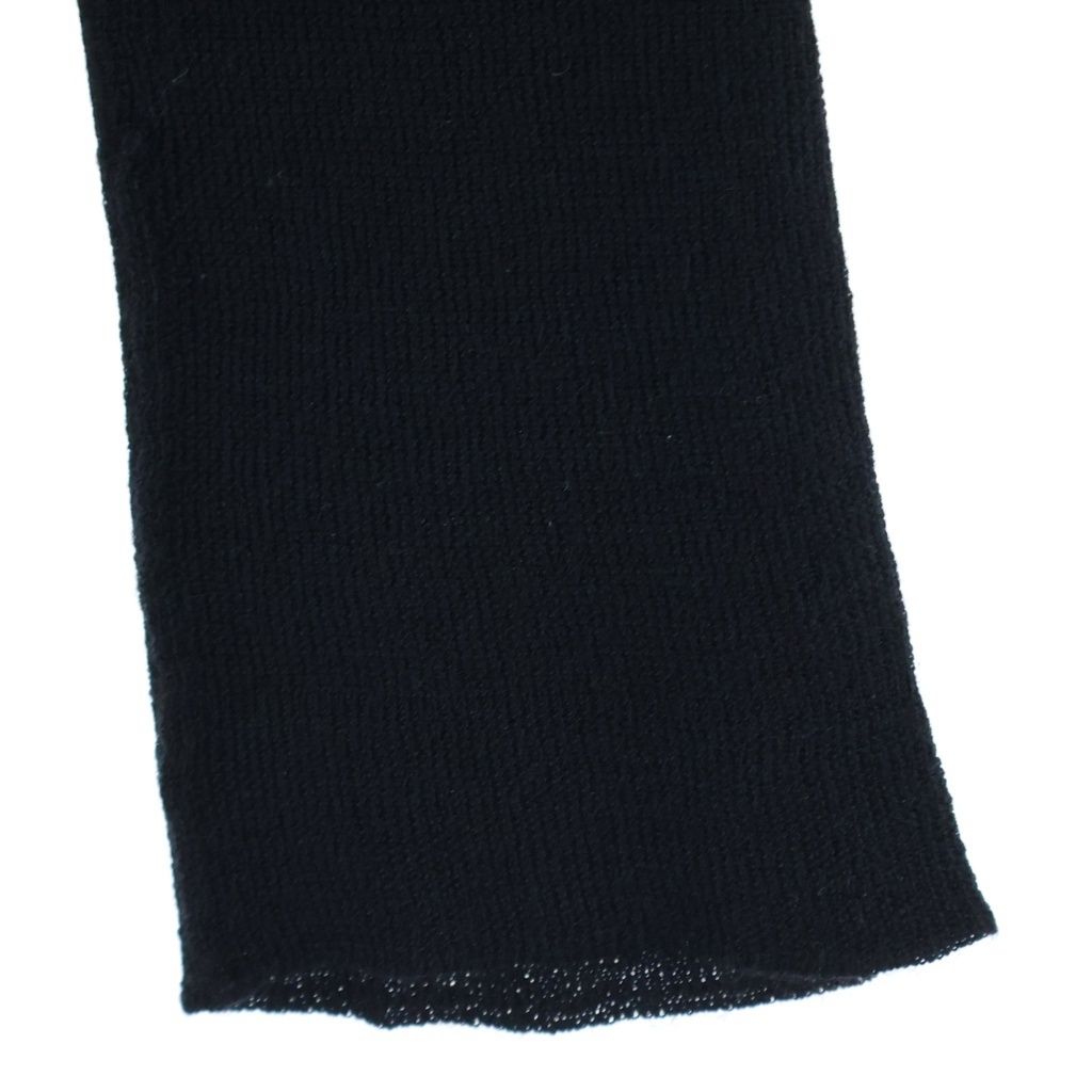 Chanel Turtleneck Knit Black Cotton Sweater — view 5
