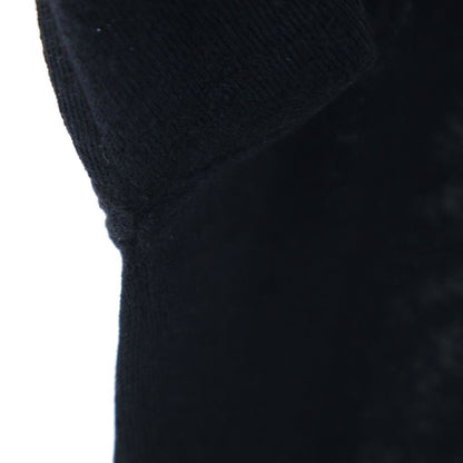 Chanel Turtleneck Knit Black Cotton Sweater — view 6