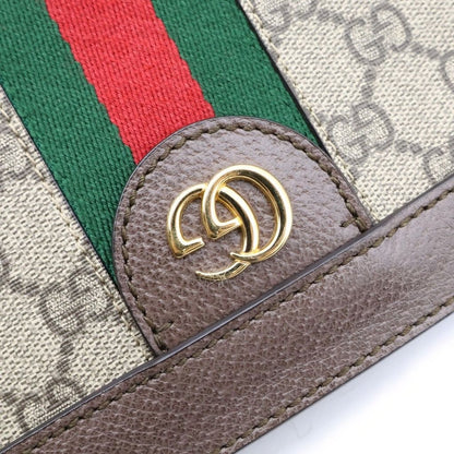 Gucci Ophidia GG Small Shoulder Bag Beige Brown — view 6