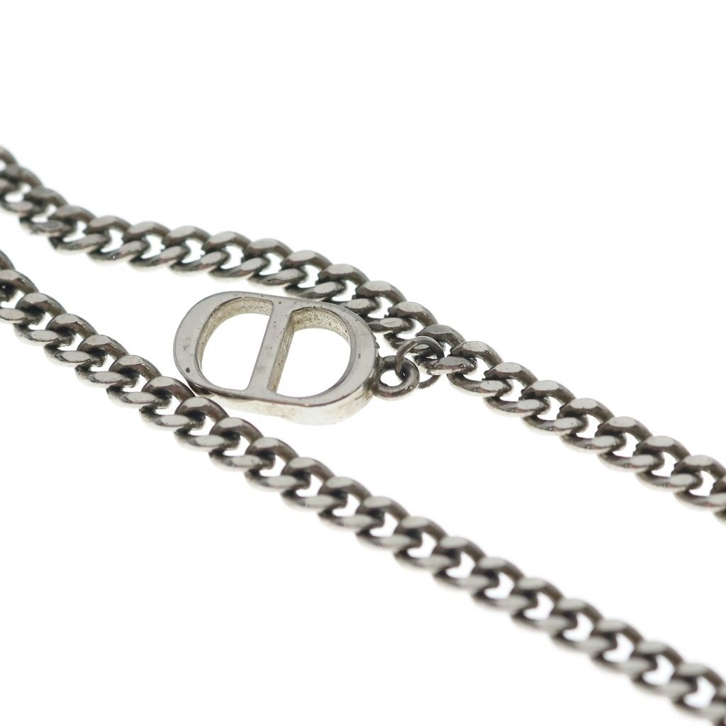 Dior Star Necklace Silver Metal — view 5