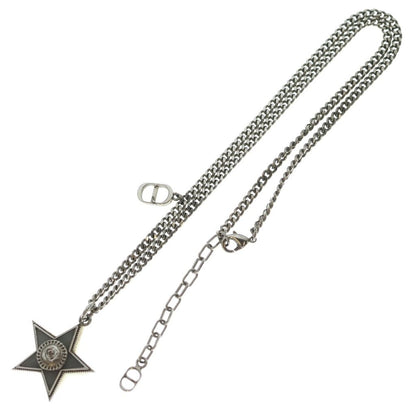 Dior Star Necklace Silver Metal — view 2