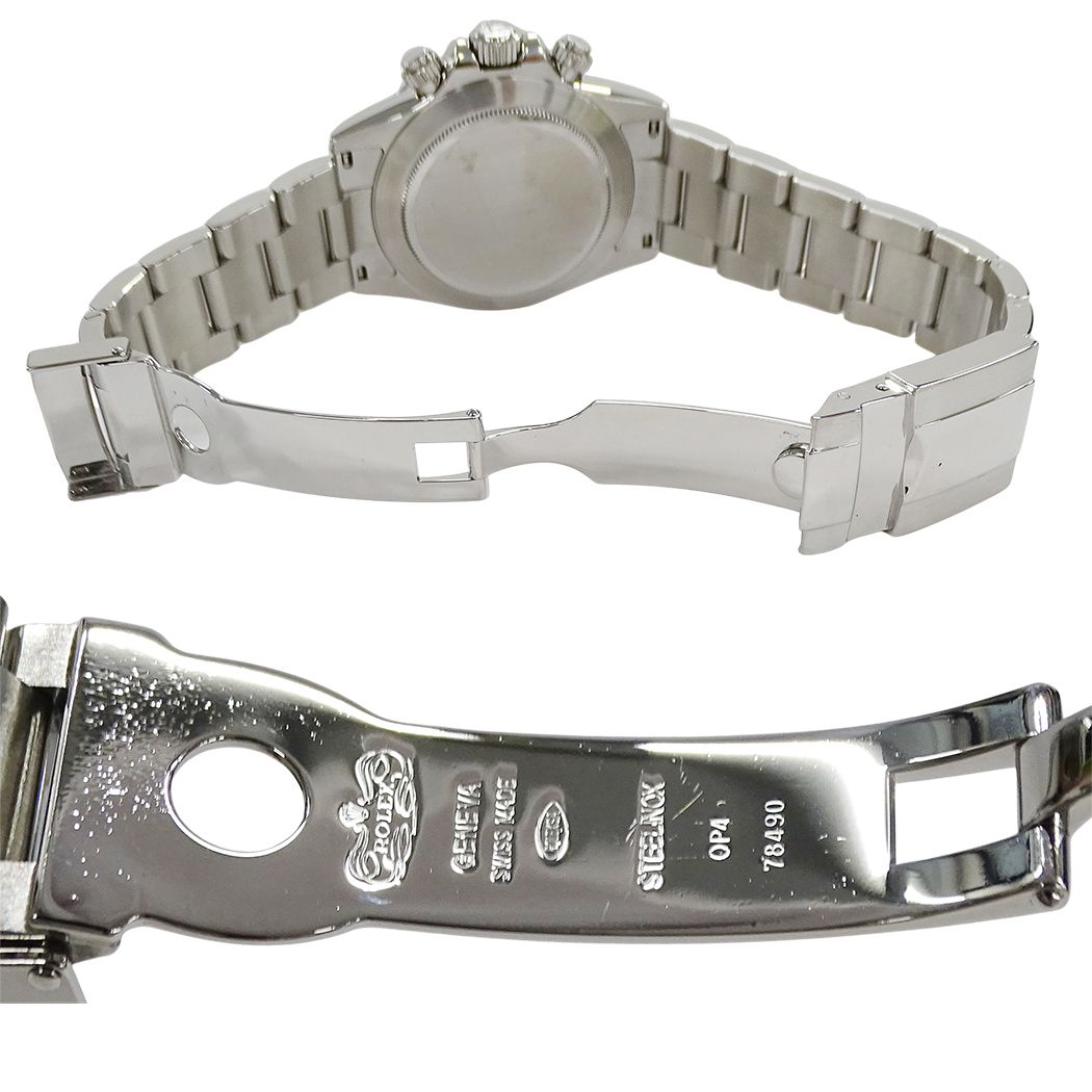 Rolex Cosmograph Daytona Watch Automatic Stainless Steel Silver Black — view 4