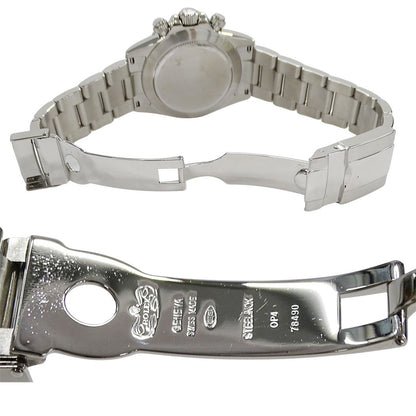 Rolex Cosmograph Daytona Watch Automatic Stainless Steel Silver Black — view 4