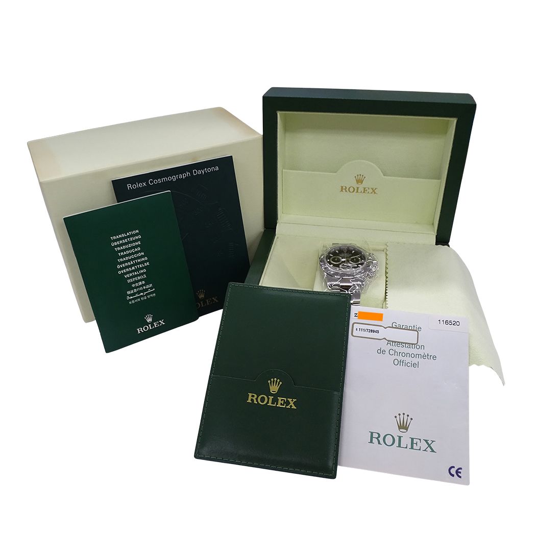 Rolex Cosmograph Daytona Watch Automatic Stainless Steel Silver Black — view 7