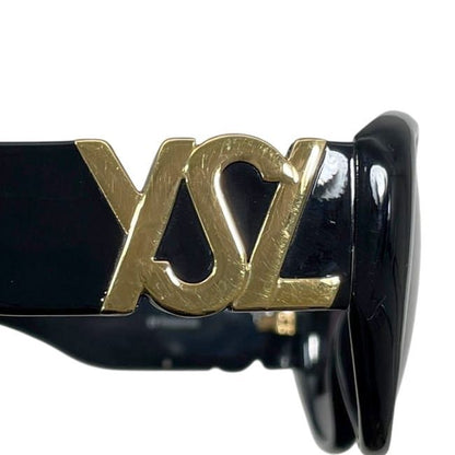 Saint Laurent Sunglasses YSL Acetate Black Logo Eyewear — view 5