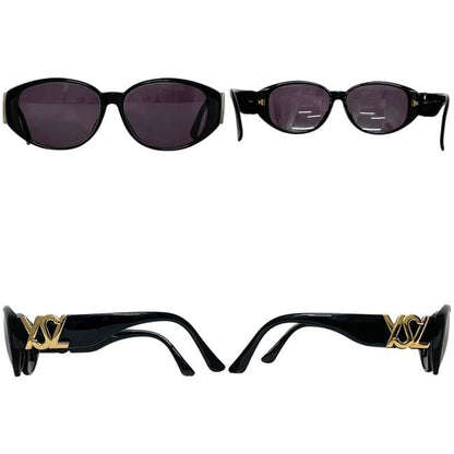Saint Laurent Sunglasses YSL Acetate Black Logo Eyewear — view 2