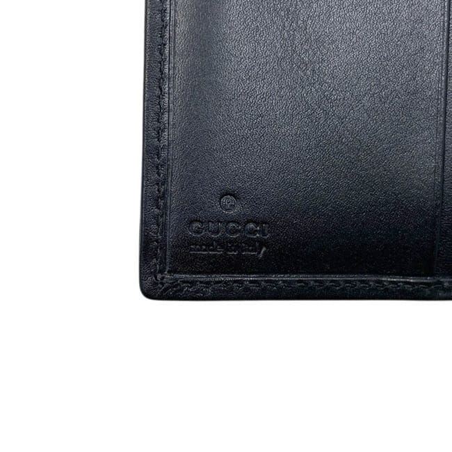 Gucci Bifold Wallet Jackie 035 Canvas Leather Black — view 7