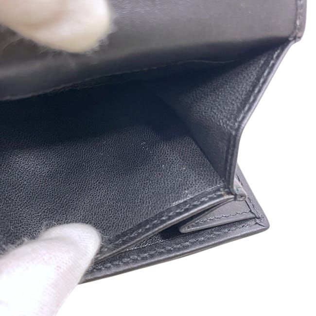Gucci Bifold Wallet Jackie 035 Canvas Leather Black — view 6
