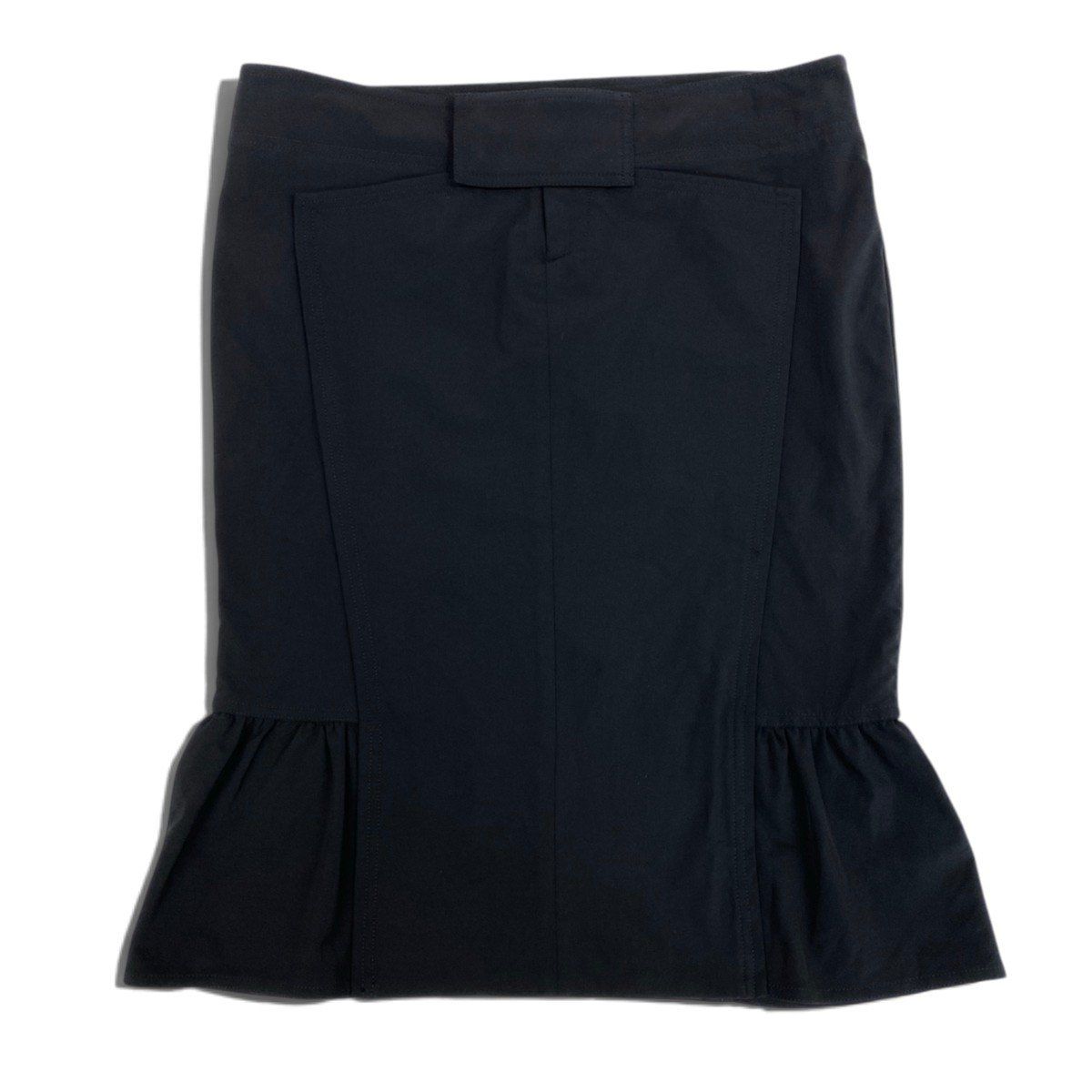 Gucci Tom Ford Era Y2k Skirt Black Nylon 42 — view 2