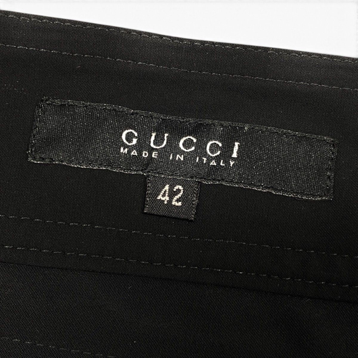 Gucci Tom Ford Era Y2k Skirt Black Nylon 42 — view 7