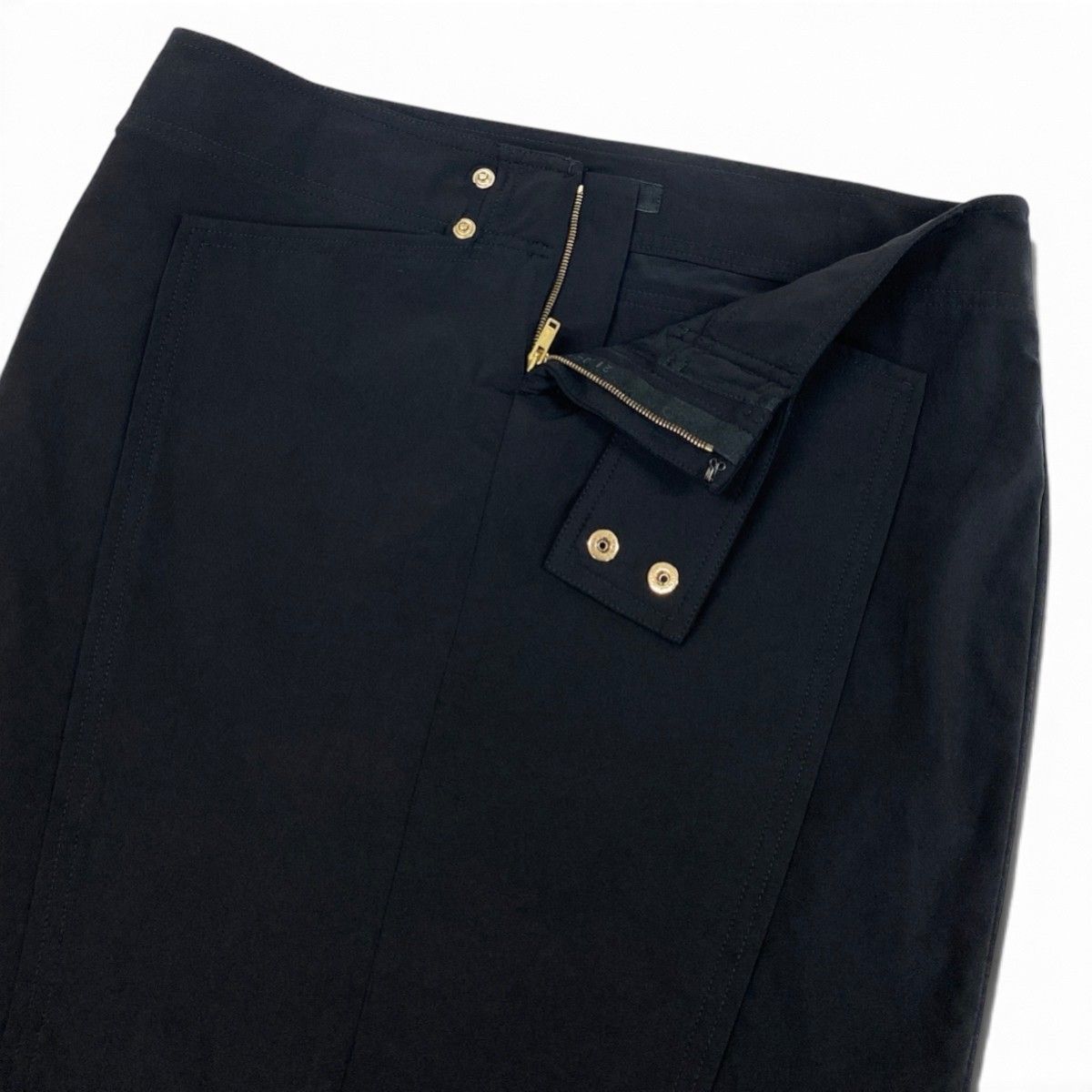 Gucci Tom Ford Era Y2k Skirt Black Nylon 42 — view 4