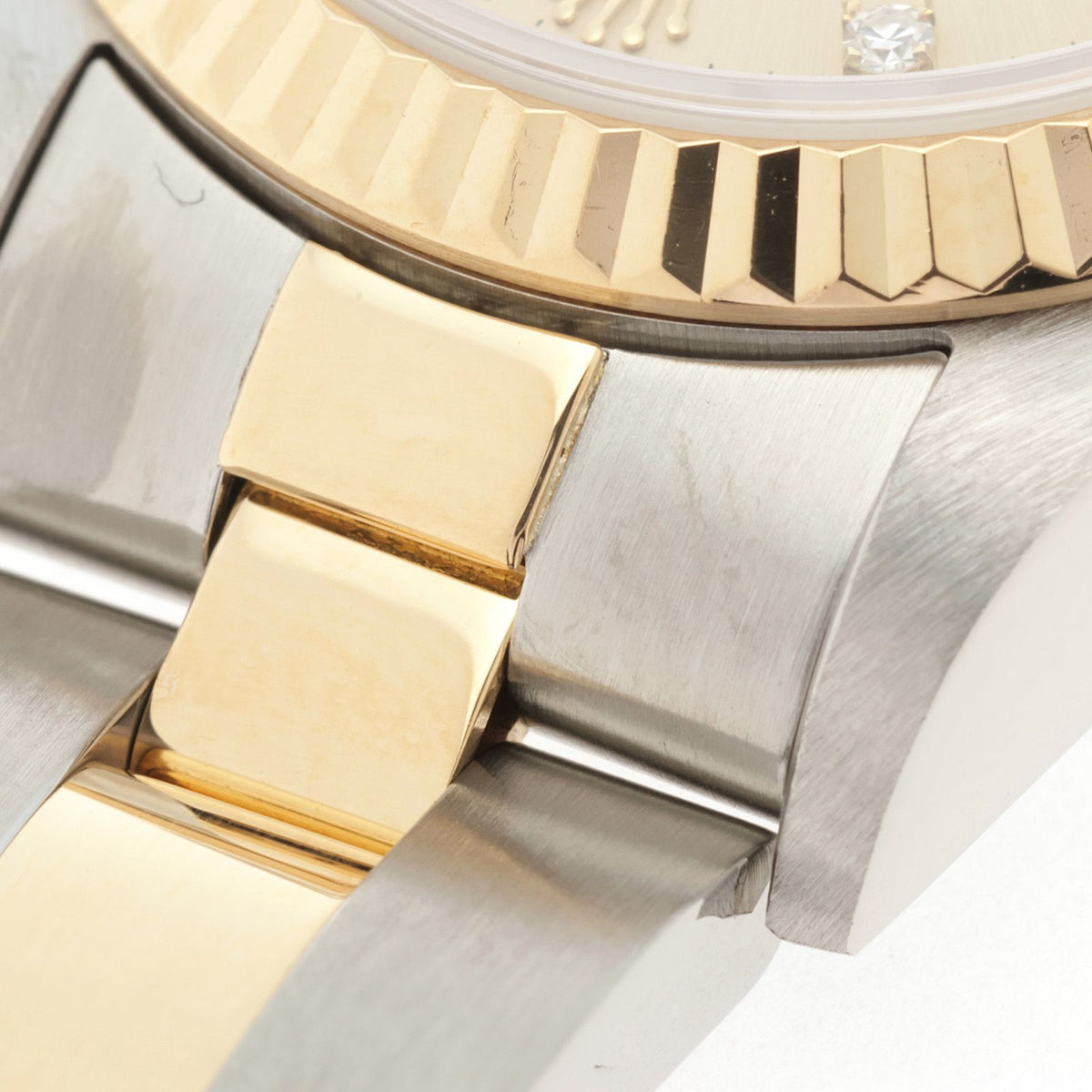 Rolex Oyster Perpetual Watch Stainless Steel Champagne Dial Automatic — view 8