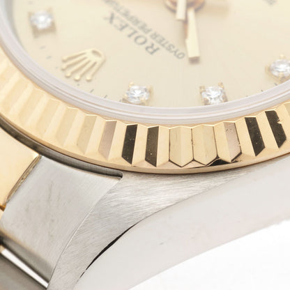 Rolex Oyster Perpetual Watch Stainless Steel Champagne Dial Automatic — view 7