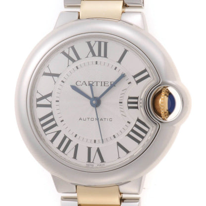 Cartier Ballon Bleu 2 Watch Stainless Steel Automatic Silver Dial