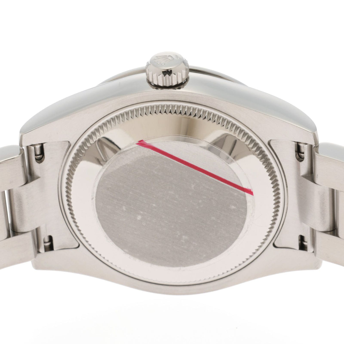 Rolex Oyster Perpetual Watch Stainless Steel Red Gray Dial Automatic — view 5