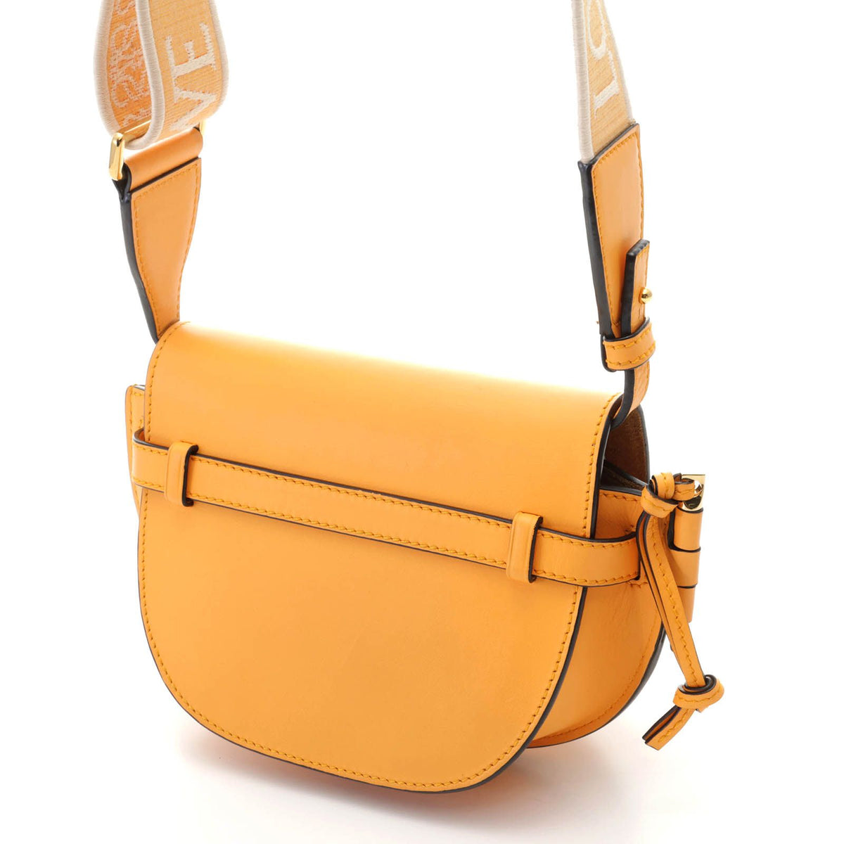 Loewe Gate Dual Mini Mandarin Leather Shoulder Bag — view 2