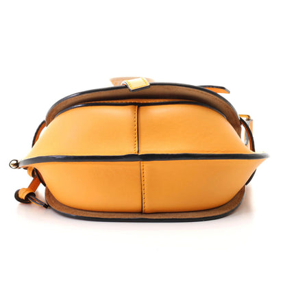 Loewe Gate Dual Mini Mandarin Leather Shoulder Bag — view 3