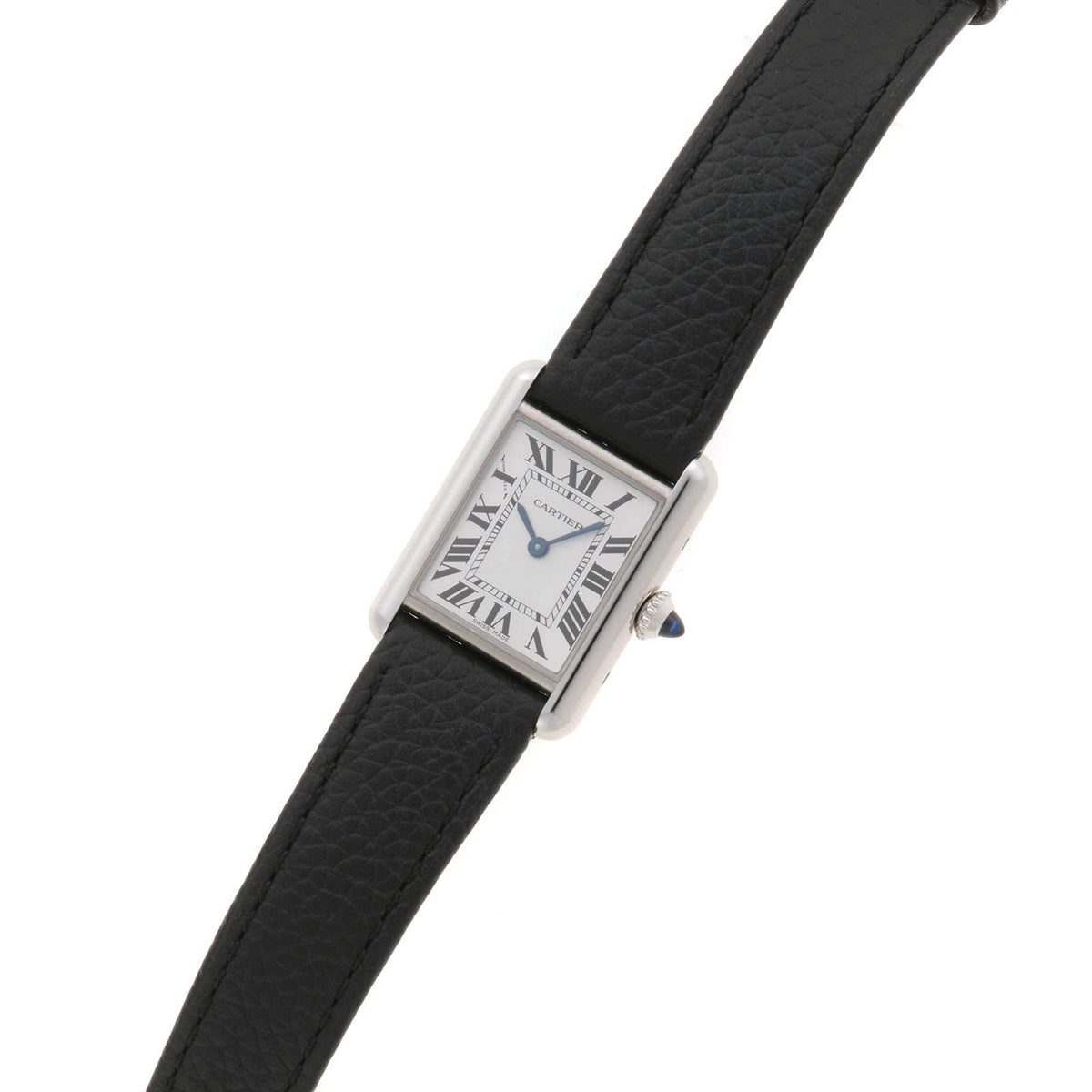 Cartier Tankmust de SM Watch Stainless Steel Silver Dial Quartz — view 2