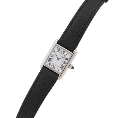 Cartier Tankmust de SM Watch Stainless Steel Silver Dial Quartz — view 2