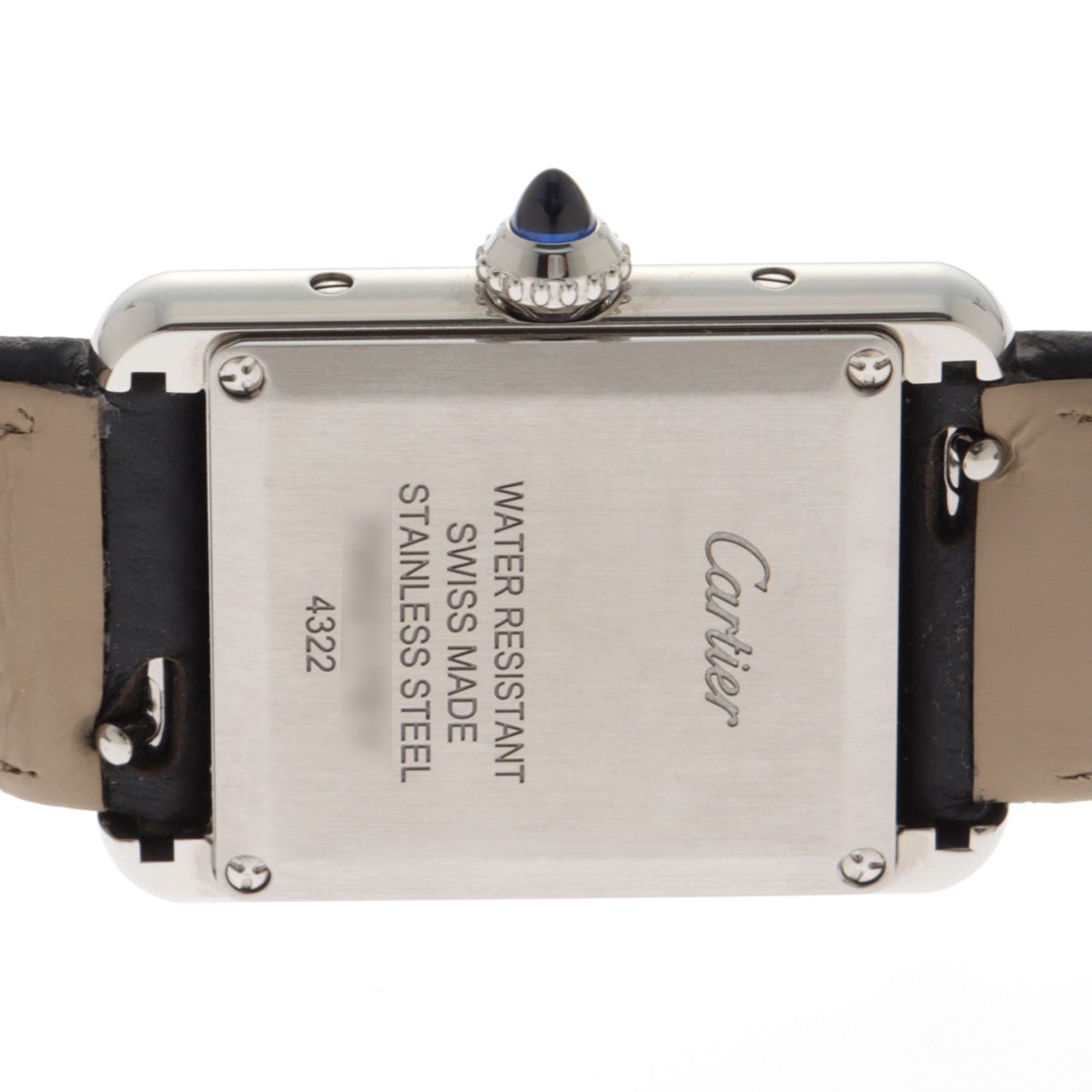 Cartier Tankmust de SM Watch Stainless Steel Silver Dial Quartz — view 4