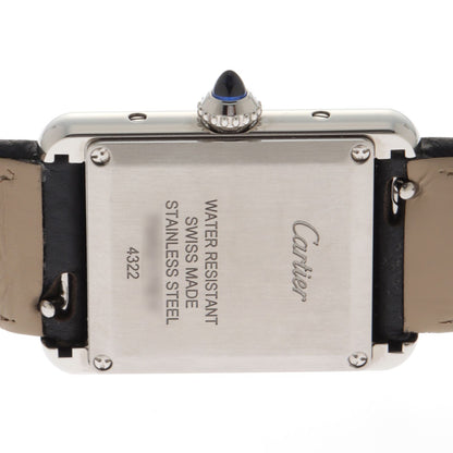 Cartier Tankmust de SM Watch Stainless Steel Silver Dial Quartz — view 4