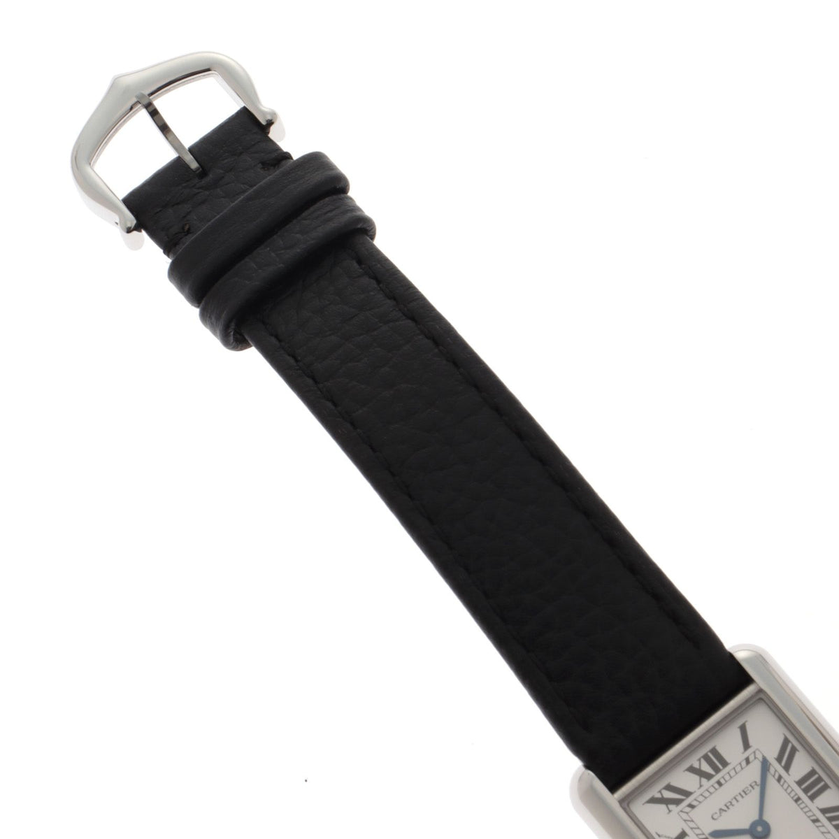 Cartier Tankmust de SM Watch Stainless Steel Silver Dial Quartz — view 5