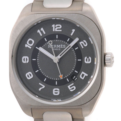 Hermes 42 Watch Titanium Gray Dial Automatic