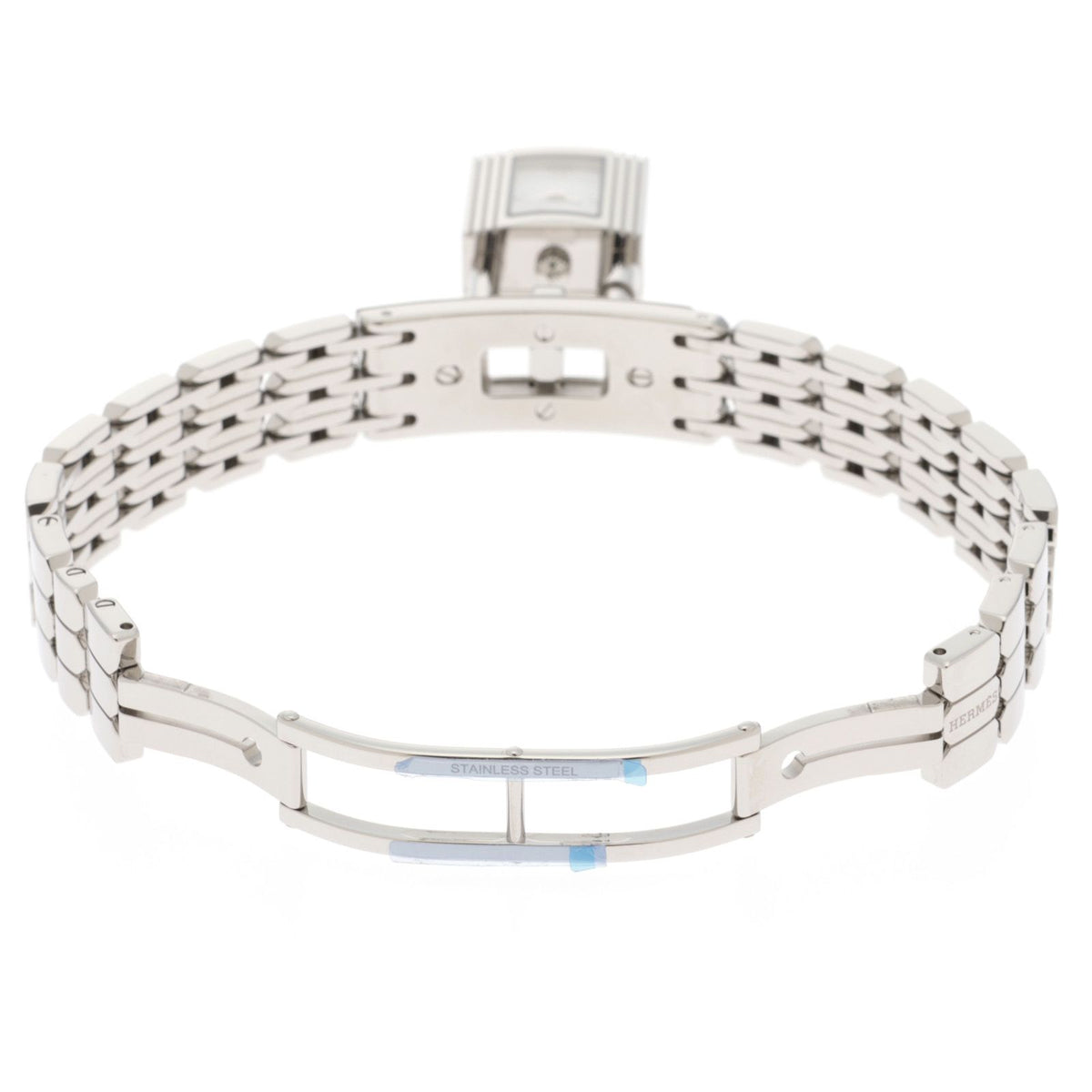 Hermes Kelly Mini Watch Stainless Steel White Dial — view 4