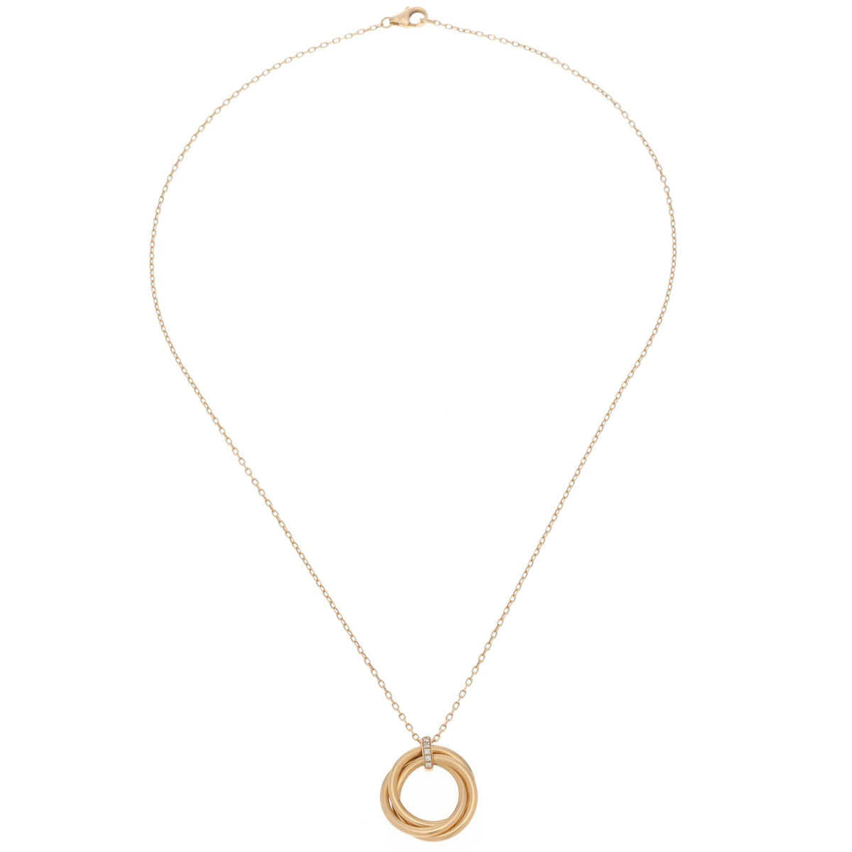 Cartier Trinity NC PG D Necklace 18k Pink Gold 18k — view 2