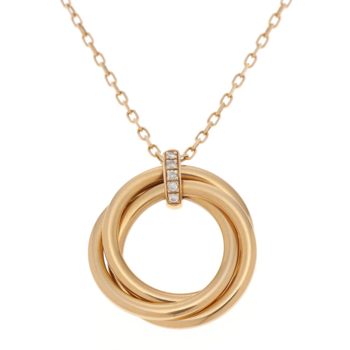 Cartier Trinity NC PG D Necklace 18k Pink Gold 18k