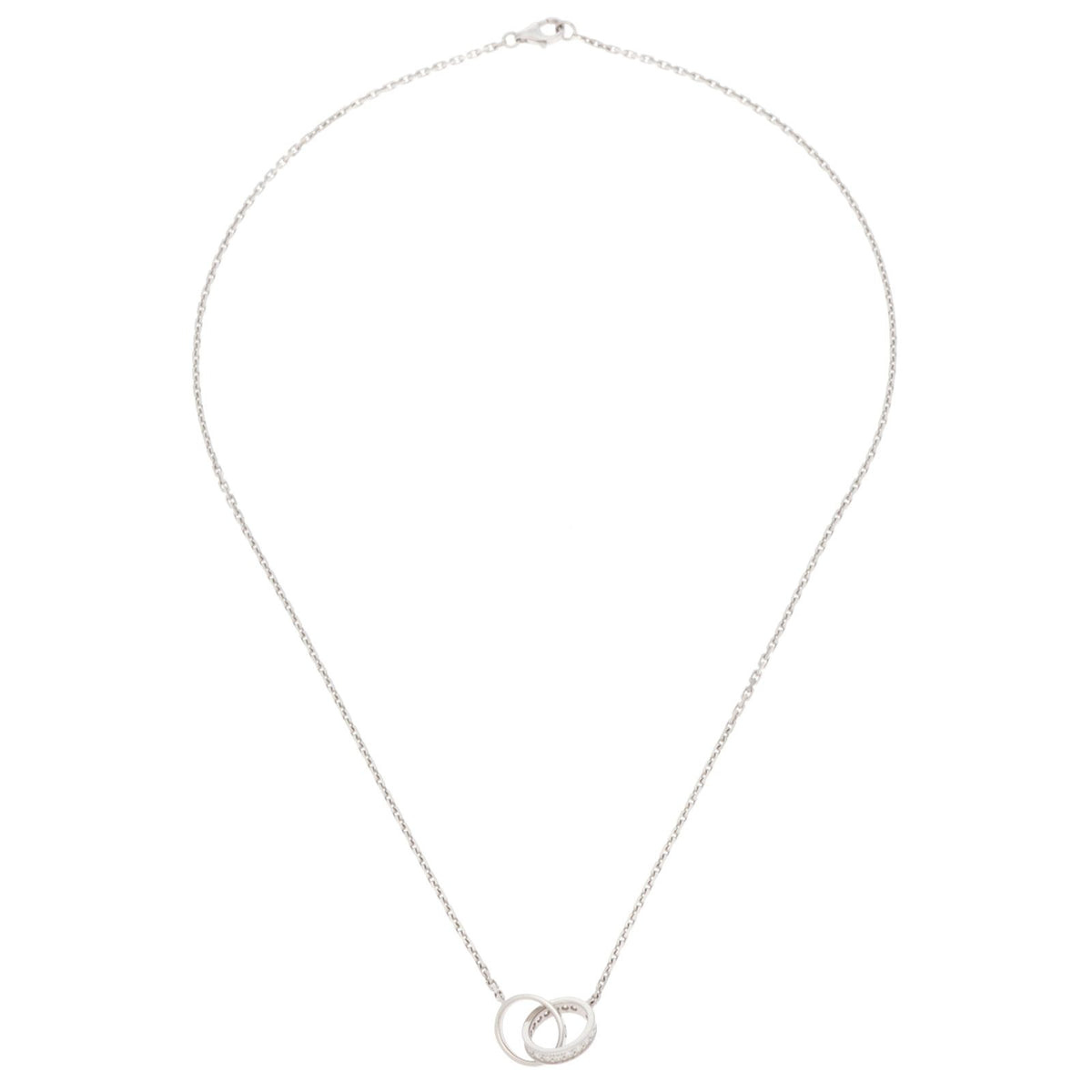 Cartier Baby Love NC WG D Necklace 18k White Gold 18k Silver — view 2