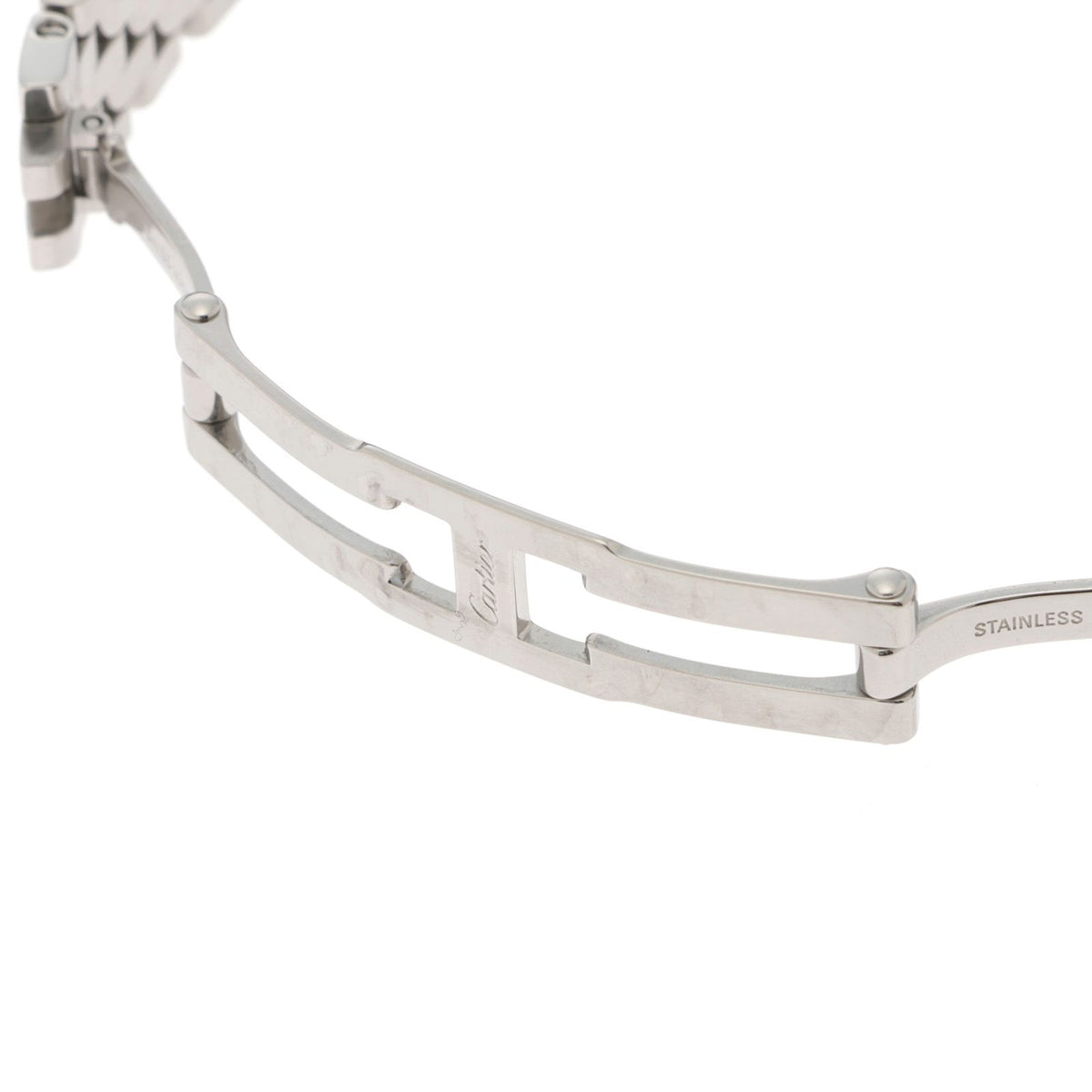 Cartier Santos Demoiselle SM Watch Stainless Steel White Rome — view 6