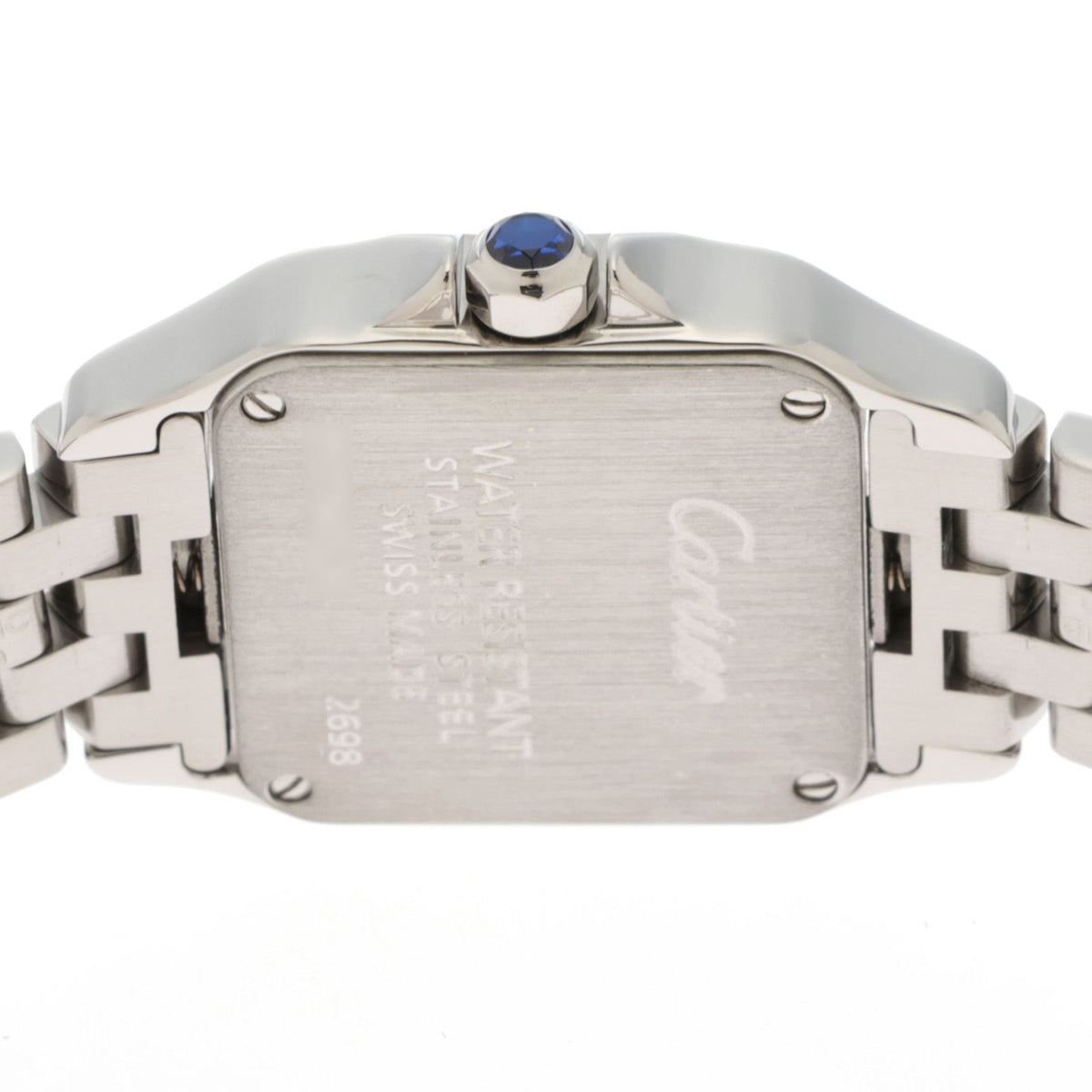 Cartier Santos Demoiselle SM Watch Stainless Steel White Rome — view 5