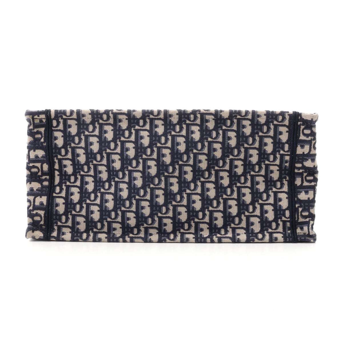 Dior Oblique Book Tote Bag Medium Navy Canvas — view 3