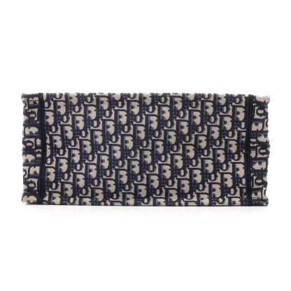 Dior Oblique Book Tote Bag Medium Navy Canvas — view 3