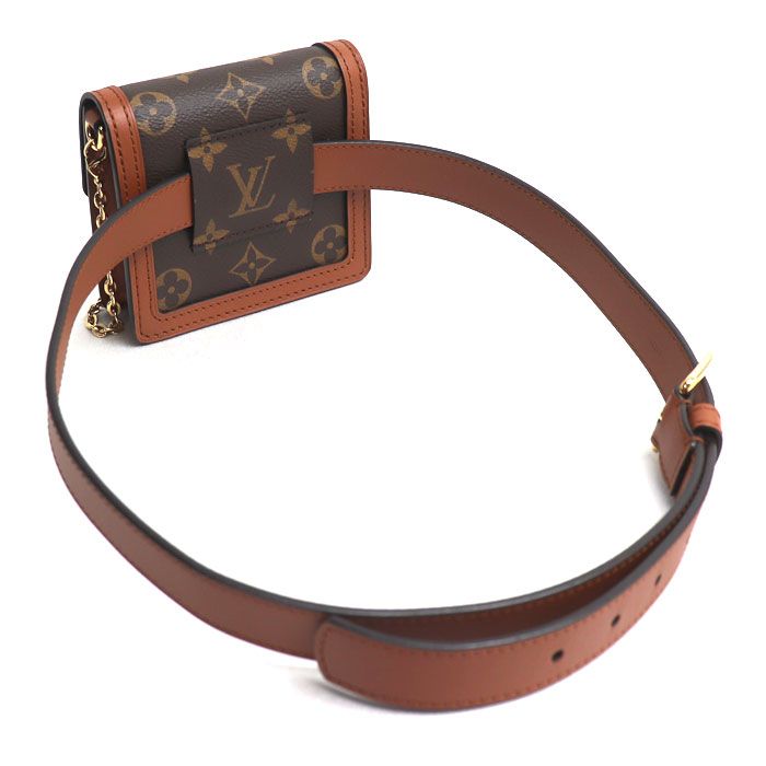 Louis Vuitton Dauphine BB Shoulder Bag Monogram Reverse Brown — view 2